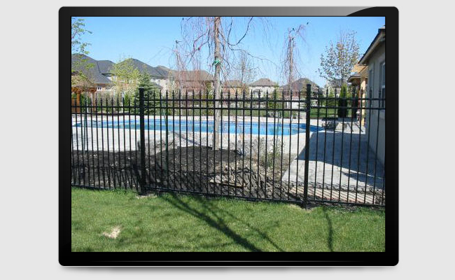 iron fencing