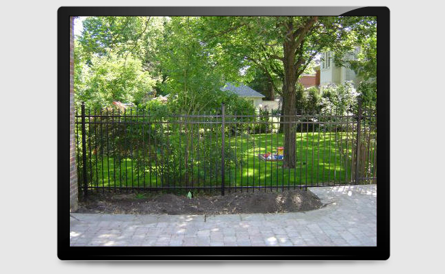 iron fencing